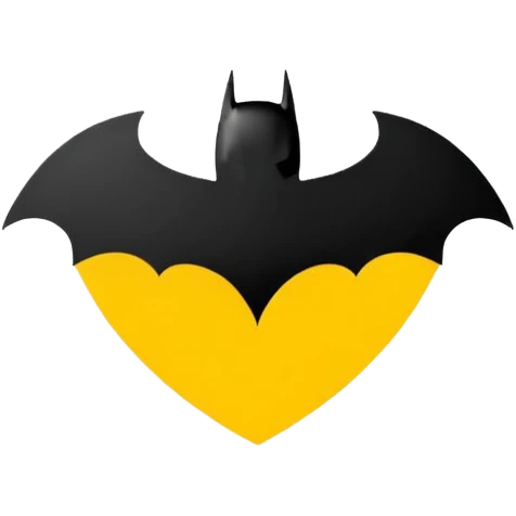 batman logo emoji