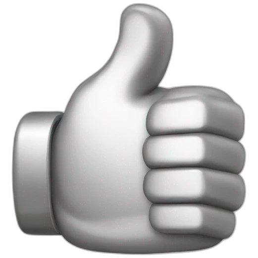 nickel-thumb-up emoji