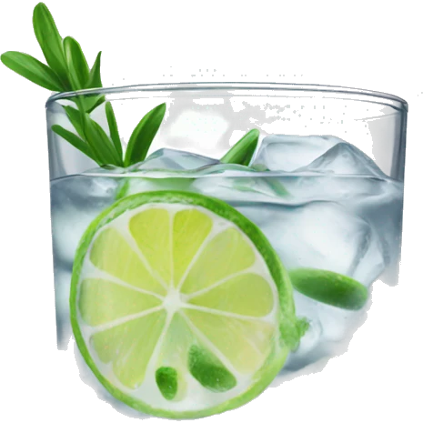 gin and tonic emoji