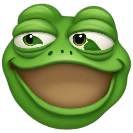 Pepe the frog emoji