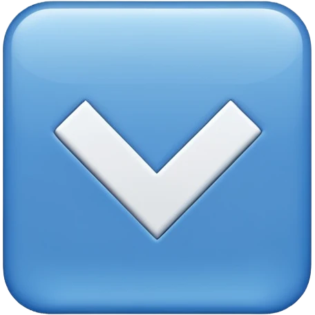Roblox verification symbol white checkmark in blue box emoji