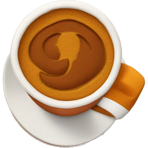 Starbucks pumpkin spice emoji