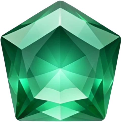 Green Gem emoji