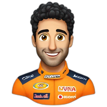 Daniel Ricciardo emoji