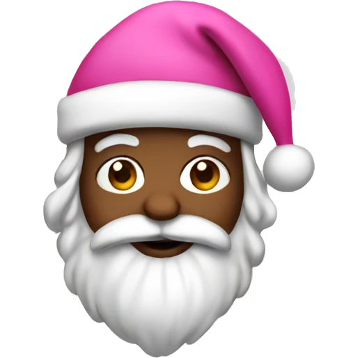 Pink Santa  emoji