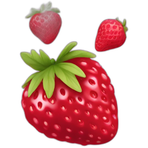 Fraise framboise myritille emoji