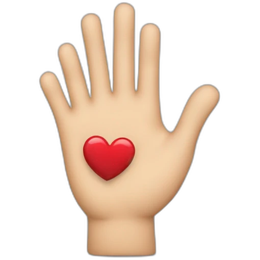 Homme triste coeur briser dans les mains emoji