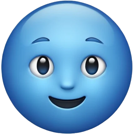O emoji azul com o selo verificado dentro emoji