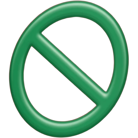 A red flag with a closed green circle inside, and three yellow stars inside the circle. emoji