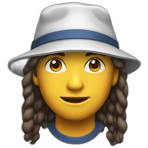 Casquette seul emoji