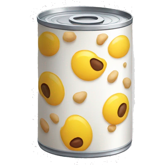 Can of food emoji