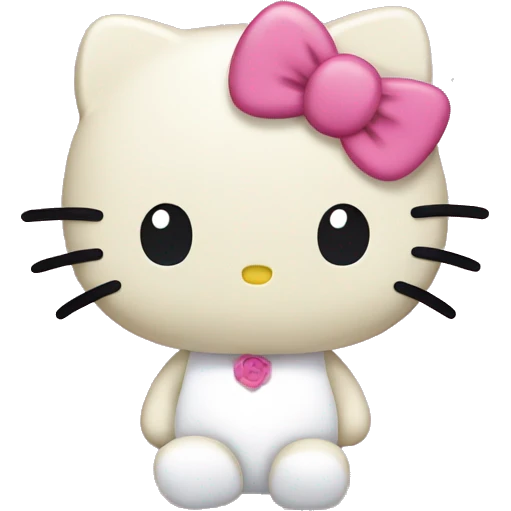 Hello kitty emoji