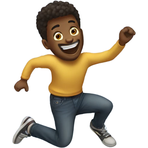 Jumping  emoji