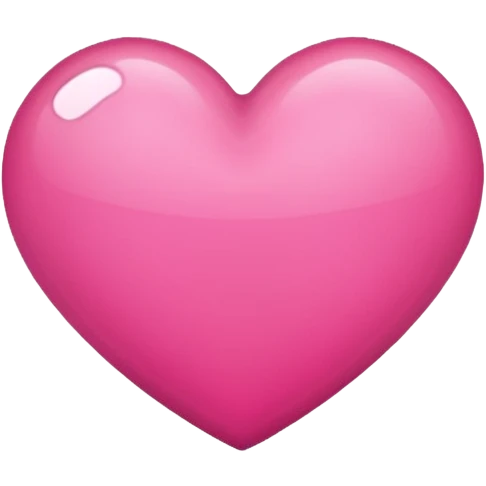 Pink heart emoji