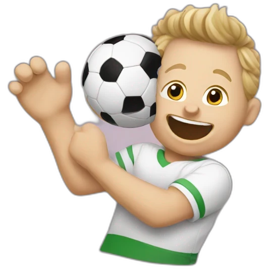 lucky babyfoot player emoji
