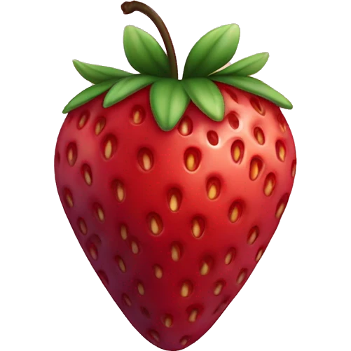 strawberry açaí emoji