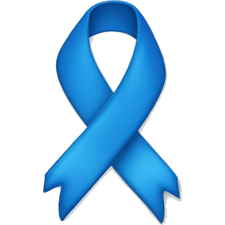 blue ribon emoji