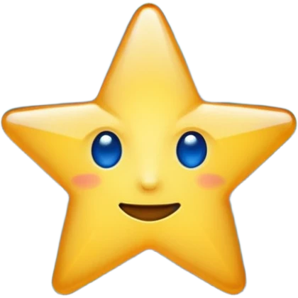 star blue emoji