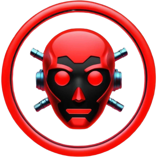 CYBERPUNK SYMBOL RED emoji
