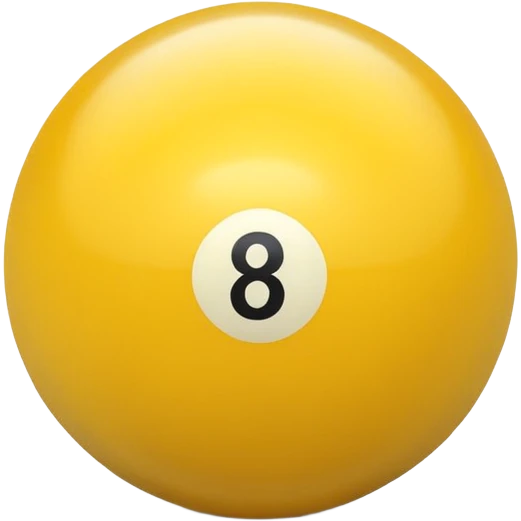 4 numbered billiard ball  emoji