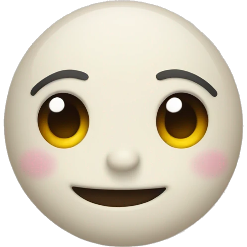 Cute smiley emoji