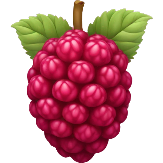 Raspberry emoji