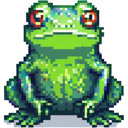 green frog emoji