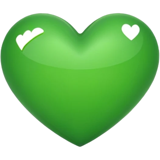 green heart emoji emoji