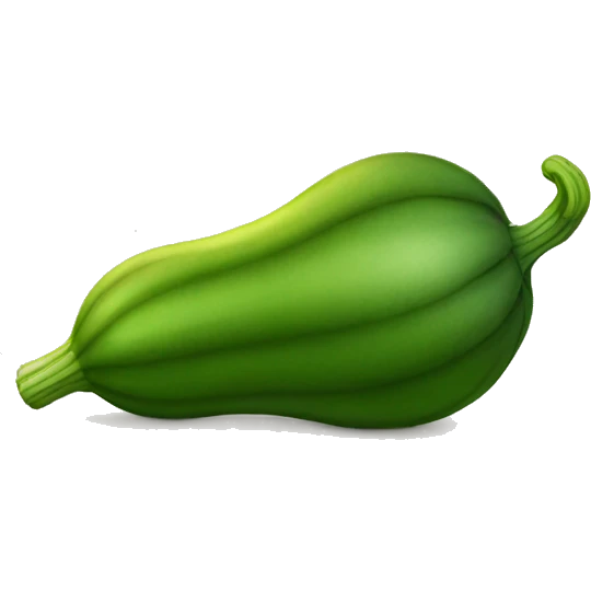 green squash emoji