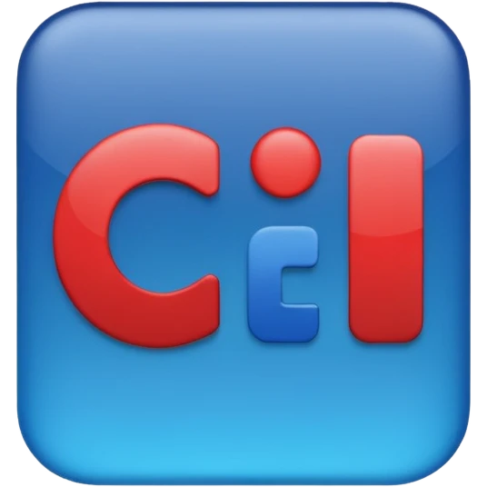 a logo for a news tv called C.C.TV NEWS emoji