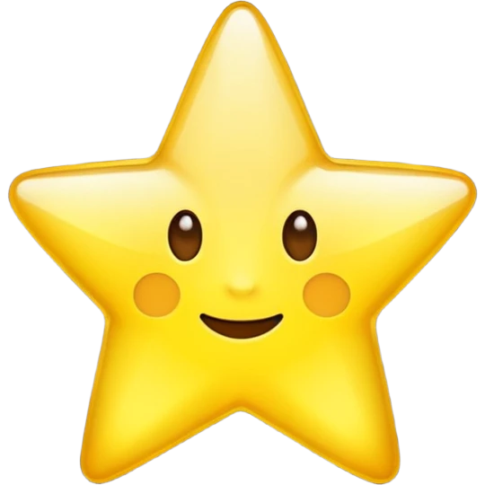  star without a face emoji