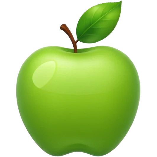 Símbolo manzanita de iPhone súper realista  emoji