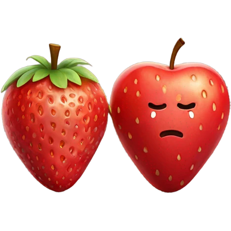 apple STRAWBERRY emoji