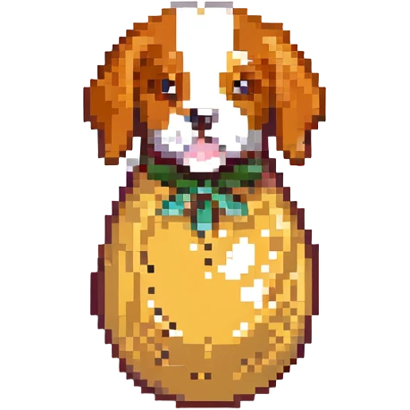 bowling skittle keel with puppy head on top emoji