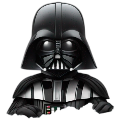 darth vader in a bubble bath emoji