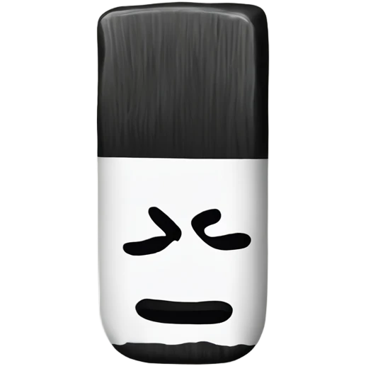 sumi ink stick emoji