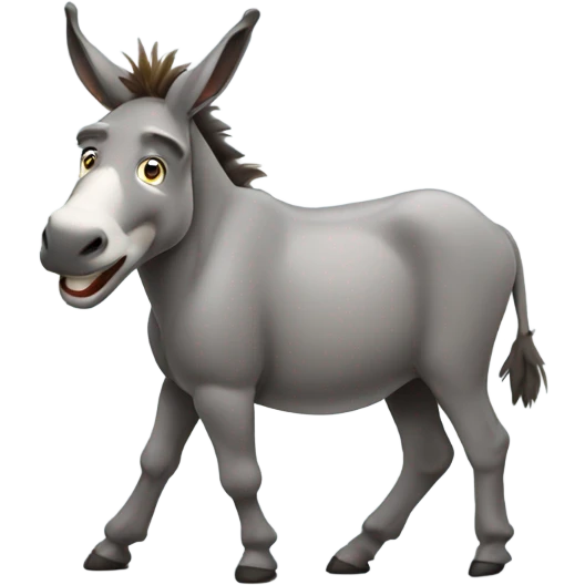 donkey farting emoji