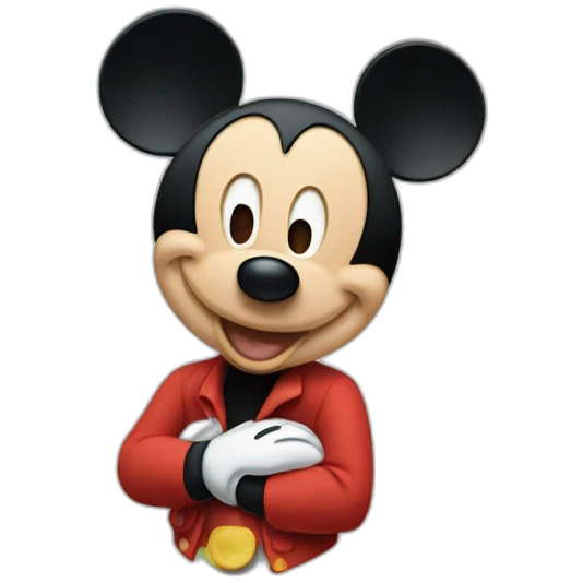 Mickey Mouse emoji