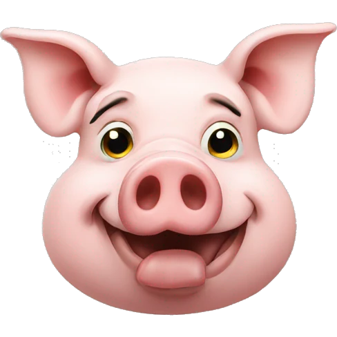 pig smoking  emoji