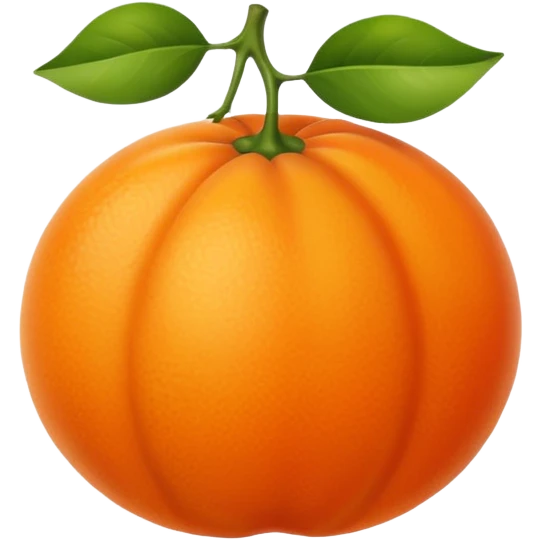 hilf Orange fruit emoji