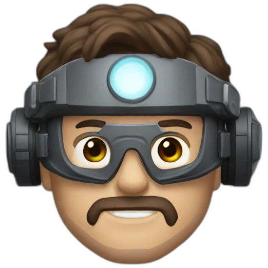 VR captain stark emoji