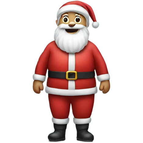 Santa standing emoji