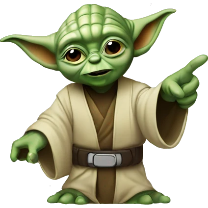 Yoda giving thumbs up emoji