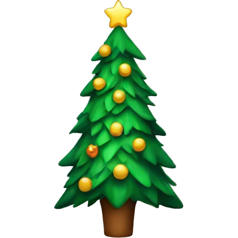 Christmas tree  emoji