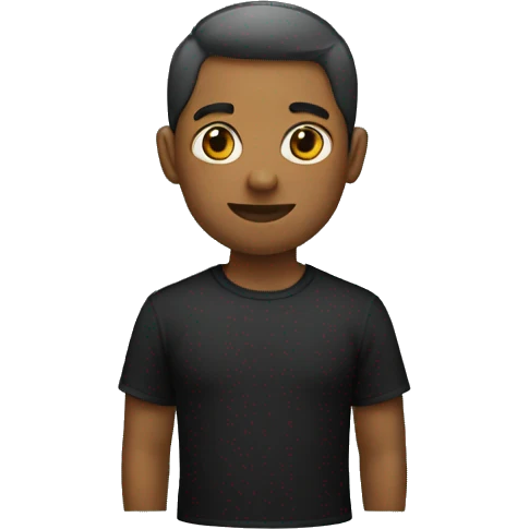 Black Shirt emoji