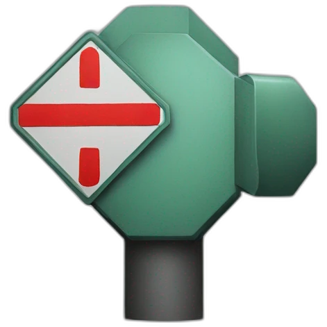 stop sign emoji