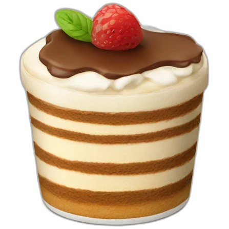 Tiramisu emoji