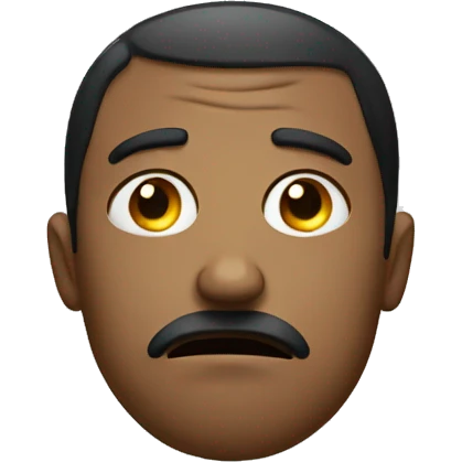 Sad man  emoji