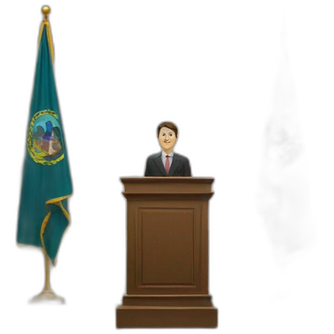 Leadership podium emoji