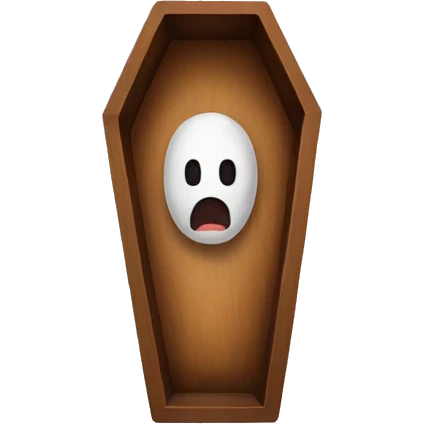 Nail in a coffin emoji
